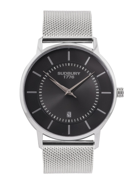 

SUDBURY 1776 Men Black Analogue Watch SG-35