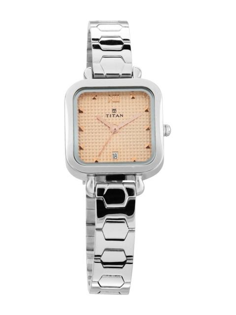 

Titan Women Beige Analogue Watch NM2626SM01