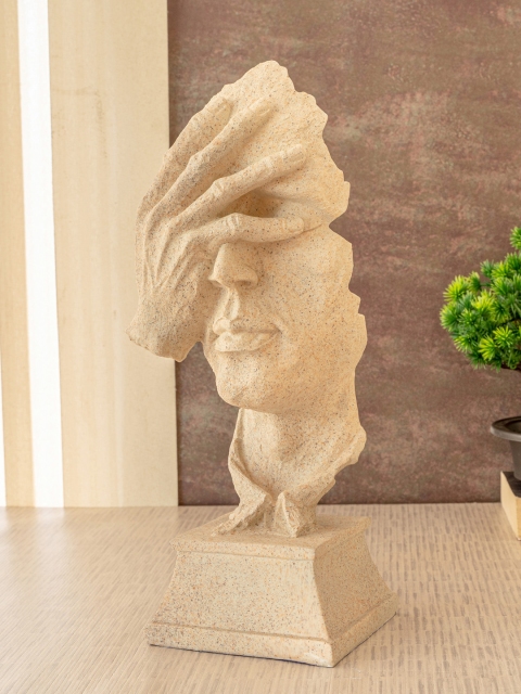 

TIED RIBBONS Beige Human Figurine For Living Room Decoration