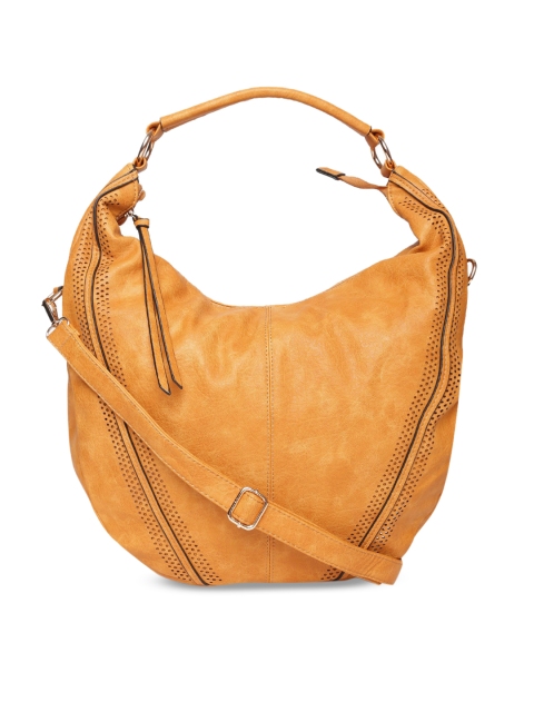 

red pout Brown Solid Hobo Bag