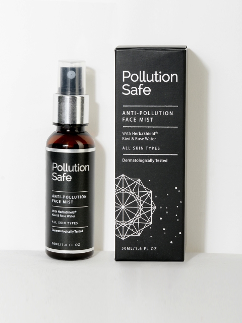 

Pollution Safe Unisex Herbashield Anti-Pollution Face Mist 50 ml, Black