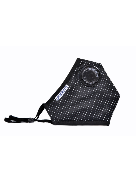 

Onroad Co. Adults Black Reusable Anti Pollution Mask with N95 Grade Filter