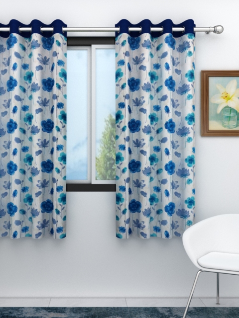 

Athom Trendz Multicoloured Single Window Curtain, Multi