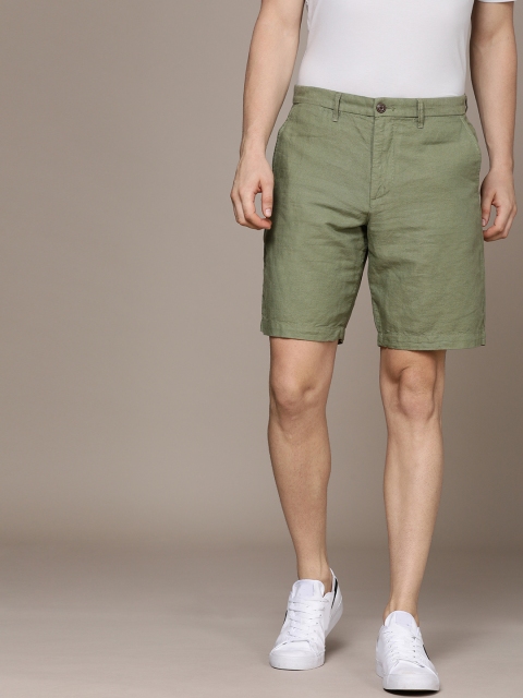 

GAP Men Blue Solid Regular Fit Shorts, Green