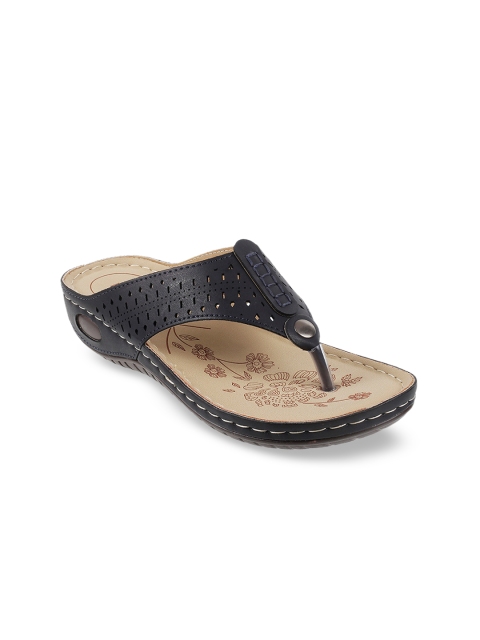 

Mochi Women Blue Solid Sandals