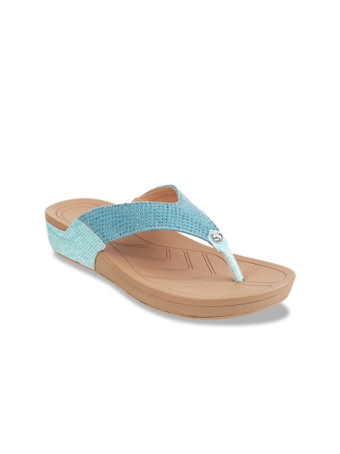 

Mochi Women Blue Embellished Heels