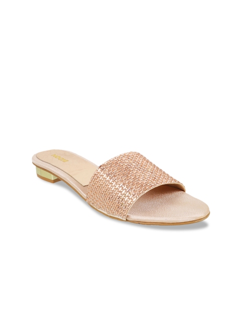 

Mochi Women Gold-Toned Solid Heels