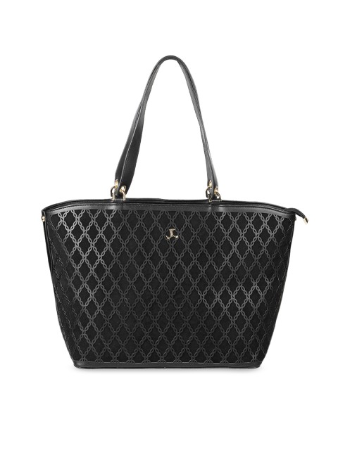 

Mochi Black Textured Shoulder Bag