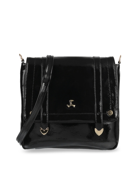 

Mochi Women Black Solid Sling Bag