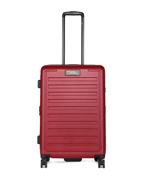 

National Geographic Unisex Burgundy Cruise PC 60cm Check In Trolley Suitcase