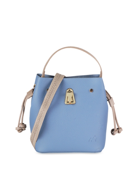 

Metro Blue Solid Handheld Bag