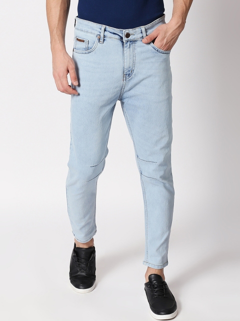 

BOLTS and BARRELS Men Blue Slim Fit Mid-Rise Clean Look Stretchable Jeans