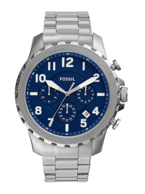 

Fossil Men Navy Blue Bowman Analogue Watch FS5604