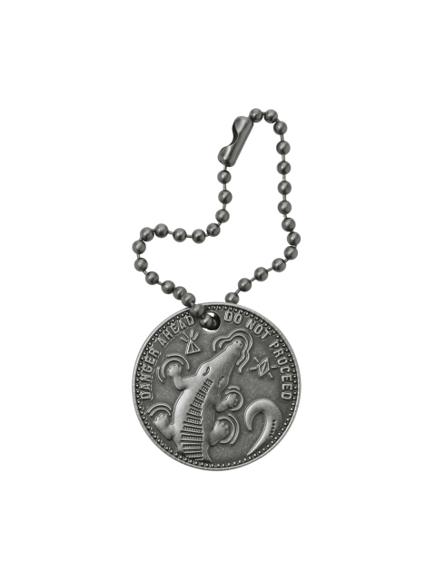 

Fossil Men Grey Textured Key Chain