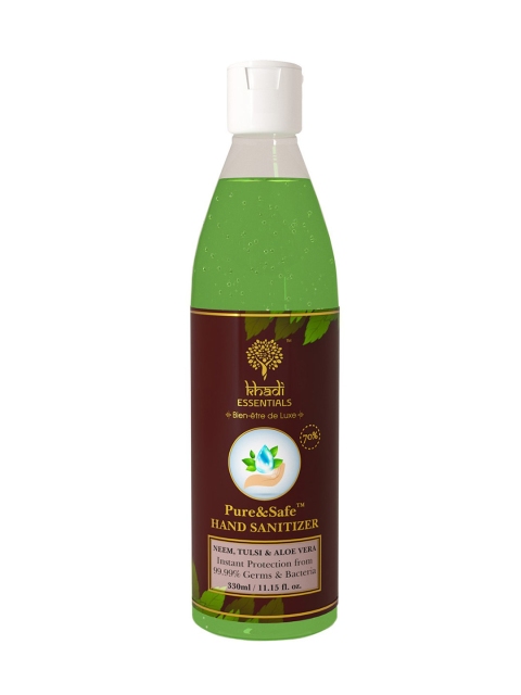 

KHADI ESSENTIALS Pure & Safe Instant Hand Sanitizer 330ml, Brown