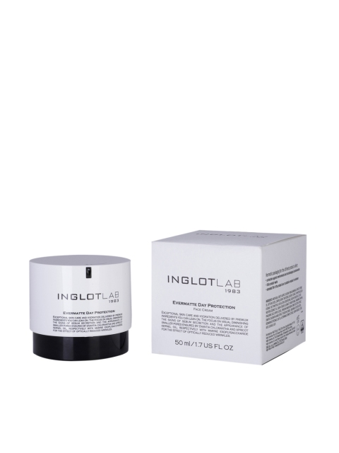 

INGLOT Lab Evermatte Day Protection Face Cream 50 ml, Transparent