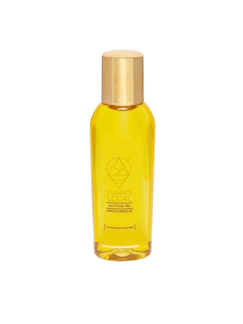 

Pahadi Local Cold Pressed Apricot Kernel Oil - Gutti Ka Tel 50 ml, Gold