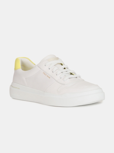 

Cole Haan Women White Solid Sneakers
