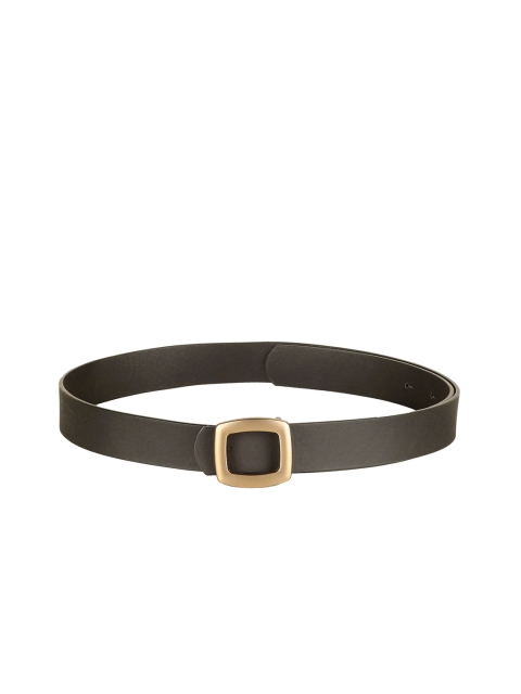 

CRUSSET Women Coffee Brown Solid Belt