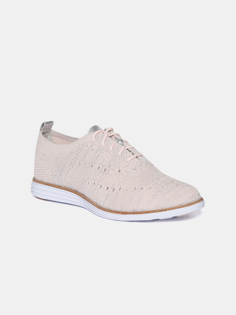 

Cole Haan Women Pink Woven Design Sneakers