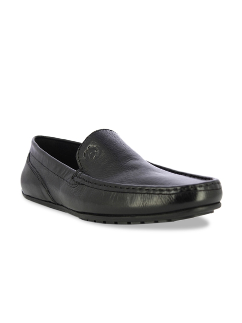 

Alberto Torresi Men Black Solid Driving Shoes