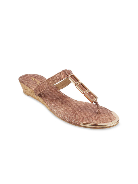 

Metro Women Bronze-Toned Solid Heels