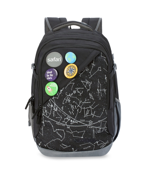 

Safari Unisex Black & White Graphic Backpack
