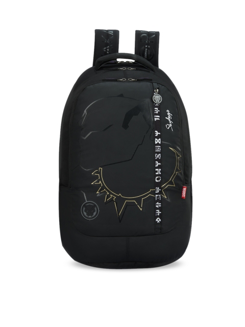 

Skybags Unisex Black Printed Backpack