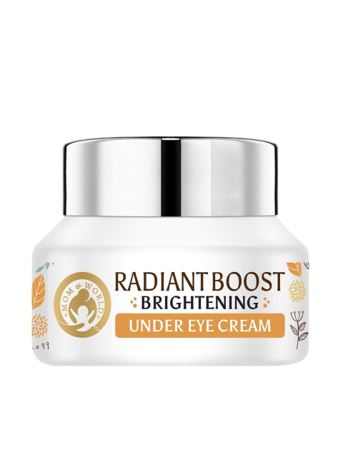 

Mom & World Radiant Boost Brightening Under Eye Cream 30gm, White