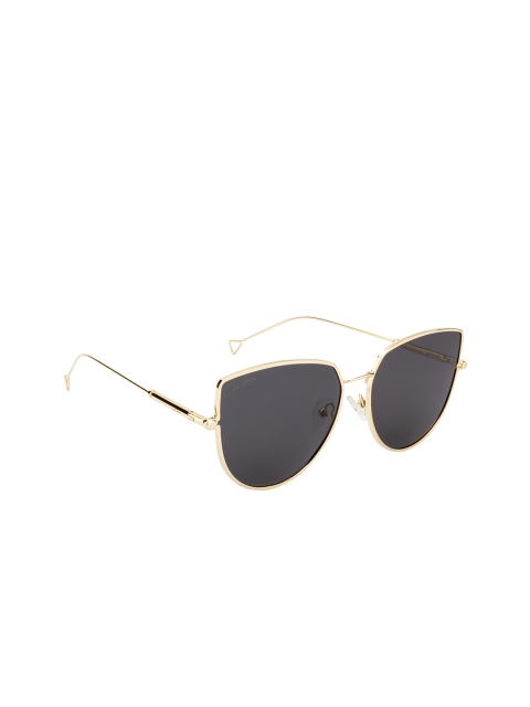 

Ted Smith Women Cateye Polarised and UV Protected Sunglasses TS-NC-P201963, Grey