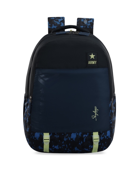 

Skybags Unisex Kids Blue Graphic Print Backpack