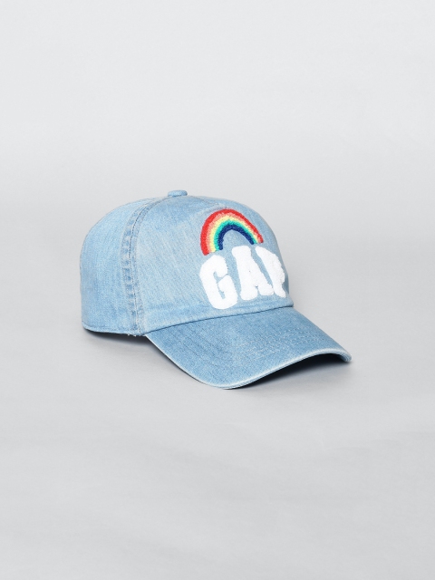

GAP Girls Blue Embroidered Denim Baseball Cap