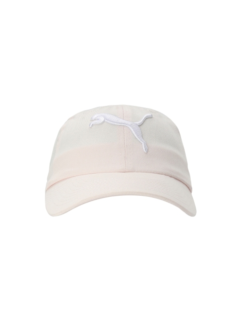 

Puma Unisex Pink Embroidered ESS Baseball Cap