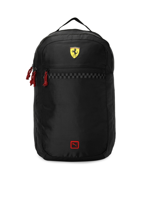 

PUMA Motorsport Unisex Black Solid Ferrari Fanwear Backpack