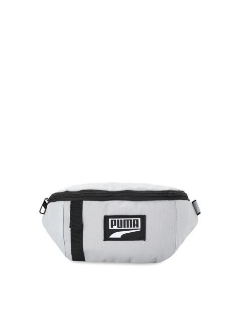

Puma Grey & Black Woven Deck Waist Bag