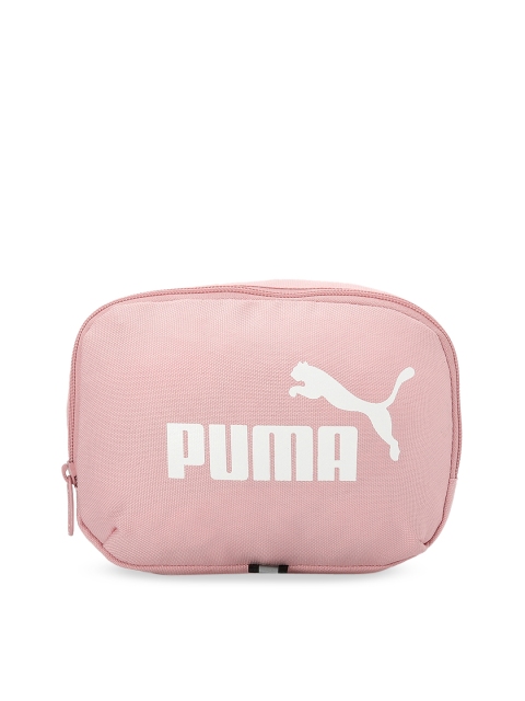 

Puma Unisex Pink Solid Phase Waist Pouch