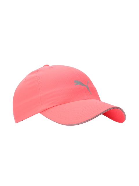 

Puma Unisex Coral Pink Solid Running III Baseball Cap