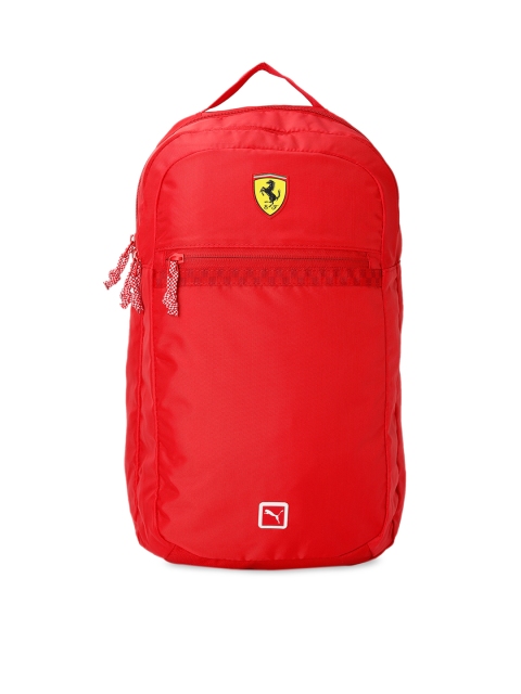 

PUMA Motorsport Unisex Red Solid Ferrari Fanwear Backpack