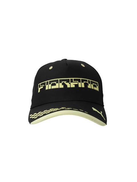 

PUMA Motorsport Unisex Black & Green Printed Ferrari Fanwear Street Baseball Cap