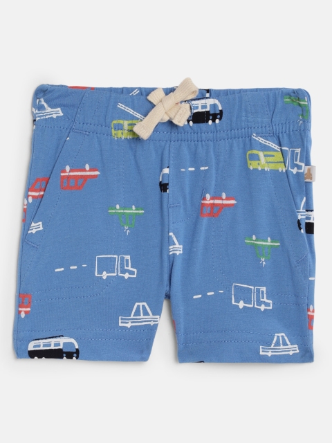 

GAP Boys Blue Printed Regular Fit Regular Shorts