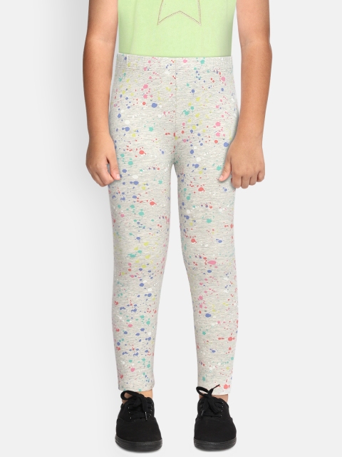 

GAP Girls Grey Printed Leggings