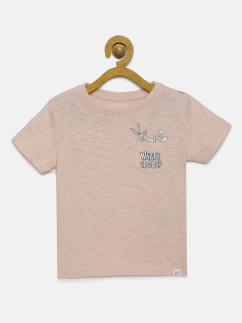 

GAP Baby Boy Pink Looney Tunes T-Shirt