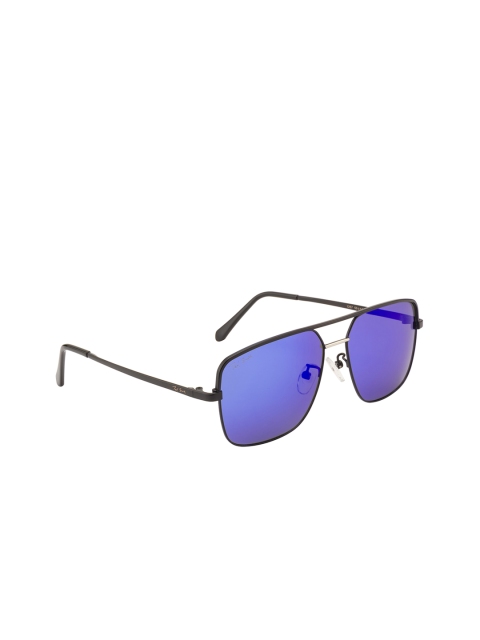 

Ted Smith Unisex Polarised & UV Protected Aviator Sunglasses TS-NC-1257S, Blue