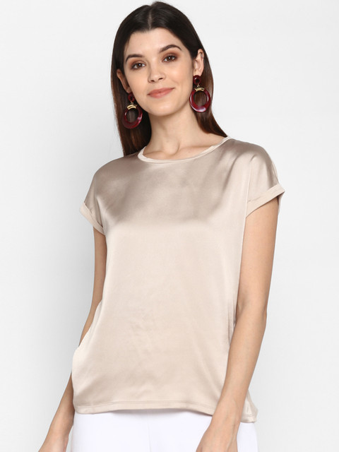 

Mode by Red Tape Women Beige Solid Top