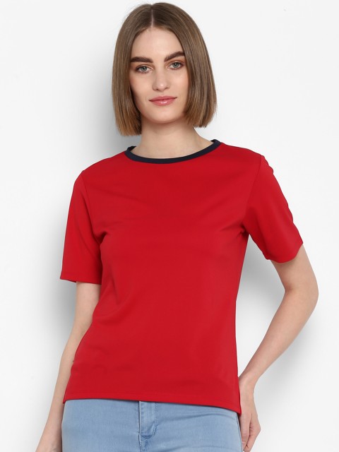 

Mode by Red Tape Women Red Solid Top