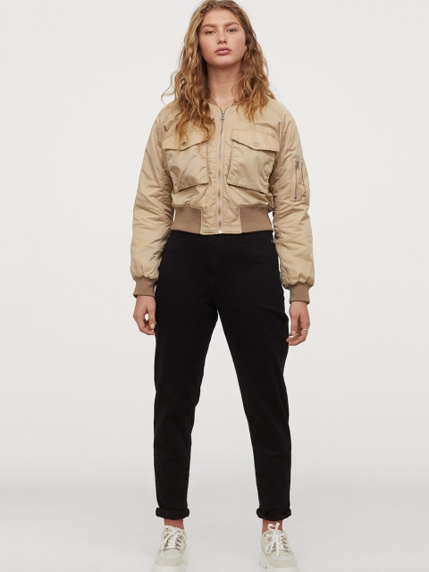 

H&M Women Black Mom Jeans