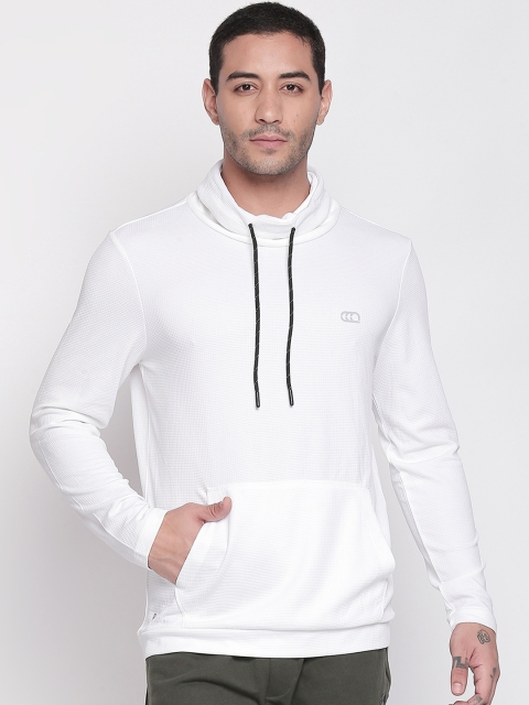 

Ajile by Pantaloons Men White Solid Sweatshirt