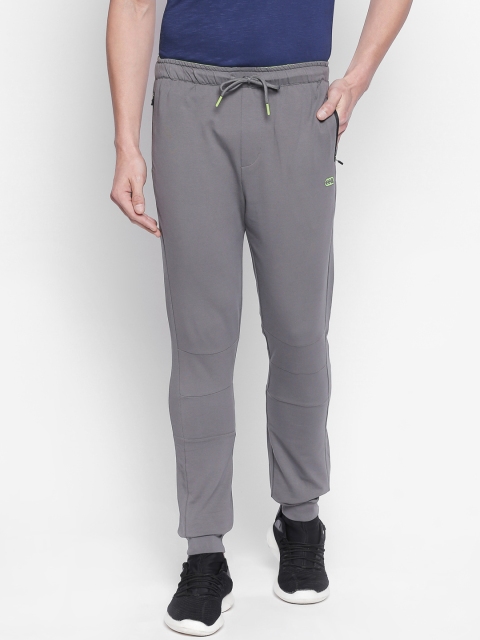 

Ajile by Pantaloons Men Grey Solid Slim-Fit Joggers