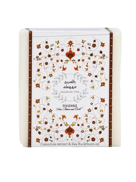 

Nyassa Oudh Abeer Middle Eastern Handmade Soap 150 g, White