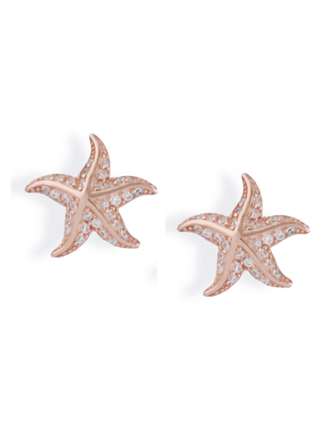 

bebe Rose Gold-Plated Sterling Silver 92.5 Star Shaped Studs